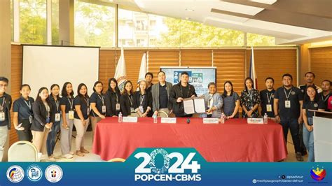 Davao City, PSA ink MOA for 2024 CBMS.